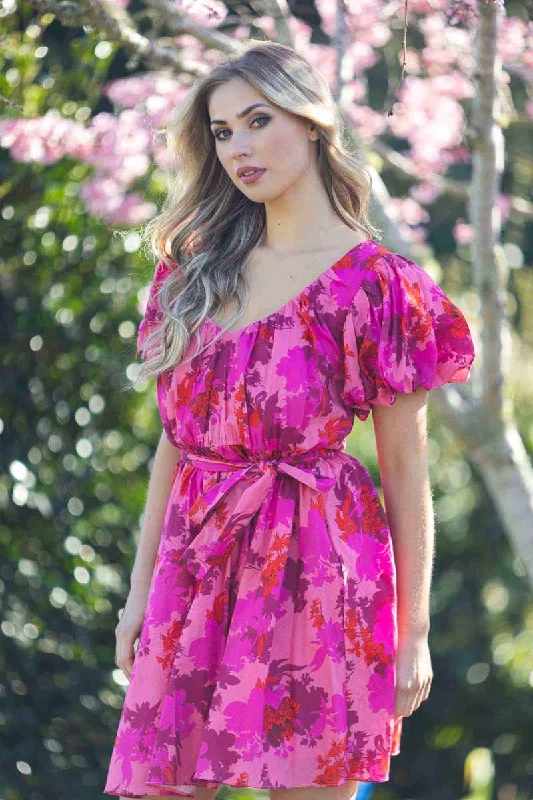 Leather mini dresses for a edgy style Aurora Mini Dress