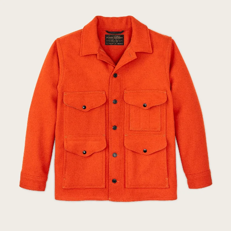 Embroidered women's cotton coats in a bohemian pattern for a unique designMACKINAW WOOL CRUISER JACKET Embroidered women's cotton coats in a bohemian pattern for a unique designMACKINAW WOOL CRUISER JACKET