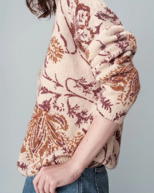 organic cotton women cardigan for an eco - friendly choicePullover Nala Beige