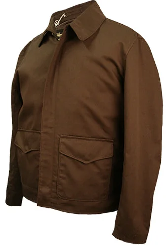 Women's double - breasted tweed jackets in classic colors for a sophisticated office lookRaiders of the Lost Ark Jacket in Brown Cotton Women's double - breasted tweed jackets in classic colors for a sophisticated office lookRaiders of the Lost Ark Jacket in Brown Cotton