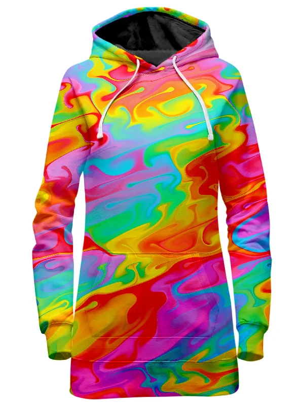 Women's sherpa - lined hoodie for extreme cold weather outdoor activitiesSummer Solstice Hoodie Dress Women's sherpa - lined hoodie for extreme cold weather outdoor activitiesSummer Solstice Hoodie Dress