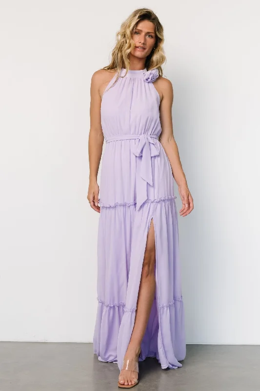 Velvet maxi dresses with long sleeves for winter weddingsMaelle Maxi Dress | Lavender Velvet maxi dresses with long sleeves for winter weddingsMaelle Maxi Dress | Lavender