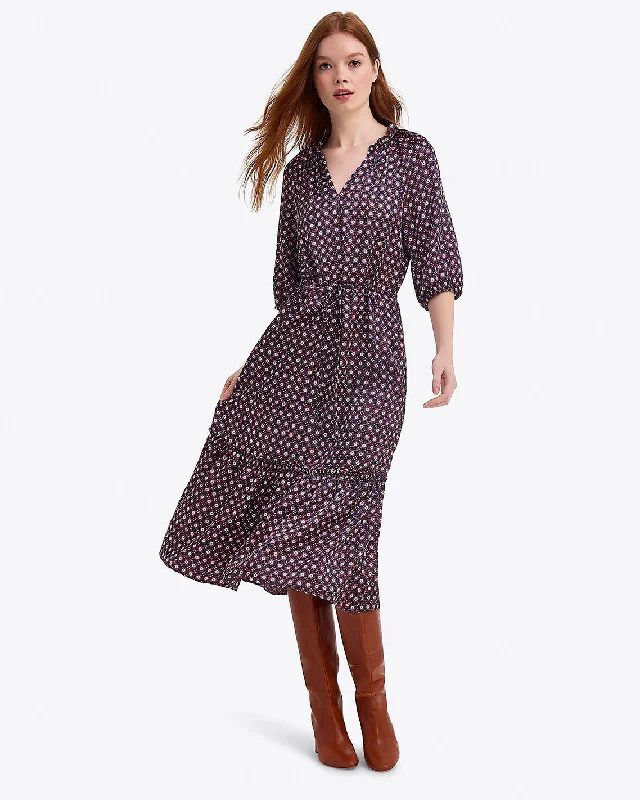 Midi dresses with cold - shoulder cutouts for a trendy styleMartina Midi Dress