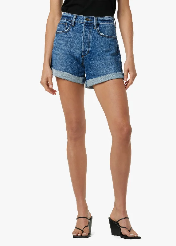 Denim Top with a Floral Print for a Feminine TouchTHE ALEX