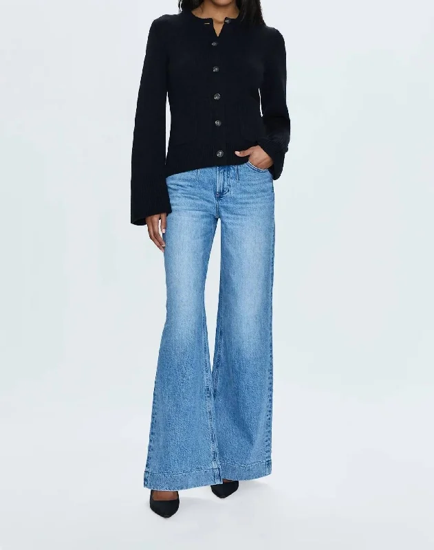 Women's pants for office meetings High - waisted women jeans for a flattering silhouette Lana High Rise Ultra Wide Leg Jean In Gallery Women's pants for office meetings High - waisted women jeans for a flattering silhouette Lana High Rise Ultra Wide Leg Jean In Gallery